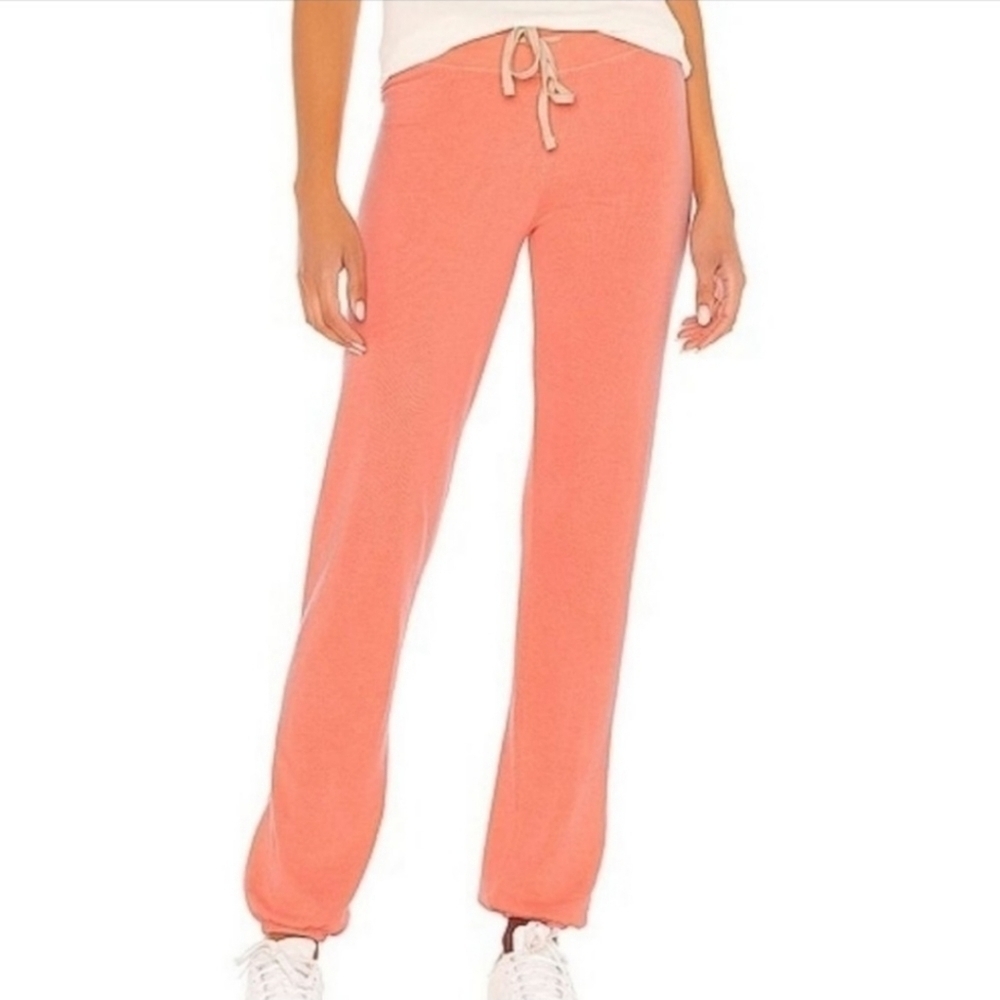 New Sundry Heart Neon Orange Jogger Sweatpants NWT 3/Large